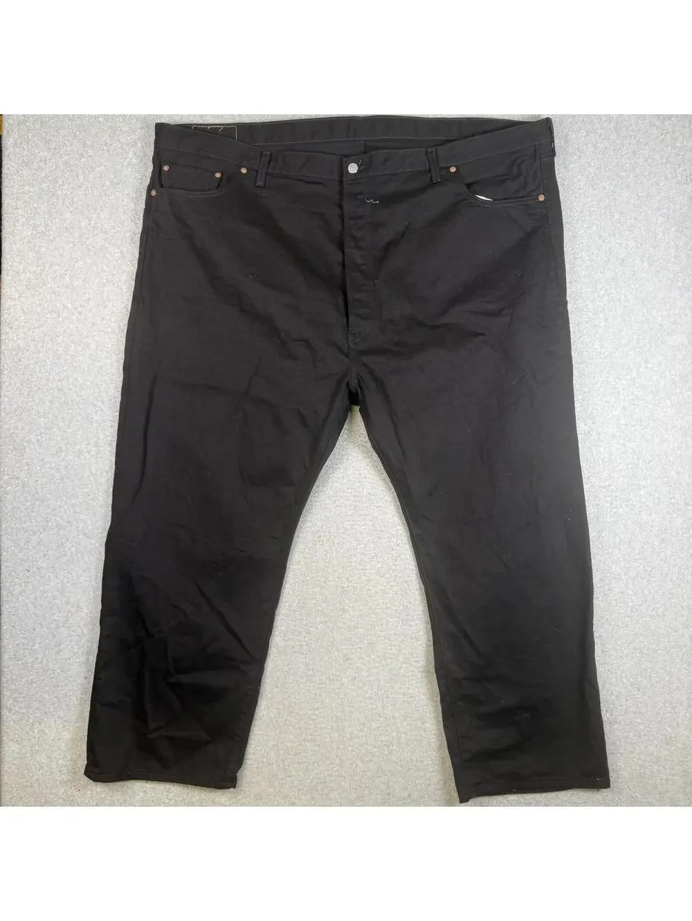 Levi's 501 Men's Size 54x30 Black Relaxed Fit Jeans